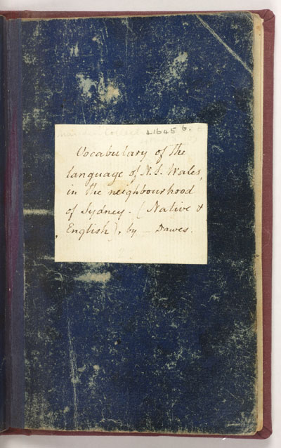 Image of Book B, Title Page. 